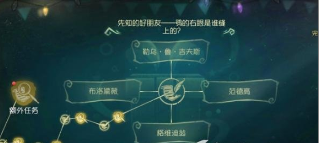 第五人格鸮的右眼是谁缝上的答案是什么 具体介绍