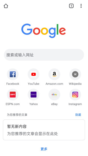 google浏览器美版