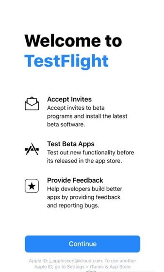 testflight手机版