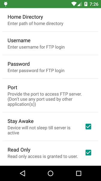 ftp server手机版