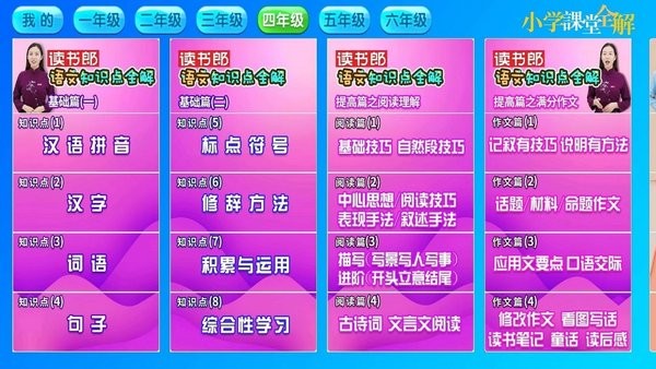 小学课堂全解最新版